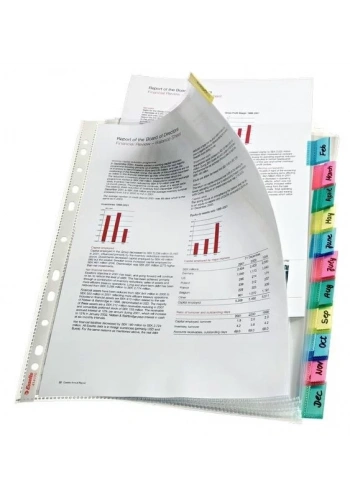 Esselte 414170 Ayraçlı Poşet Dosya (12 Sayfa)