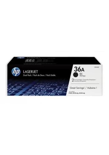 HP CB436AF (36A) SIYAH 2 LI PAKET TONER 2.000 SAYFA