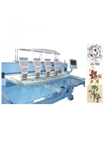 Yuki GG902 2 Kafa 9 İğne Nakış Makinası - 400x680mm Nakış Alanı