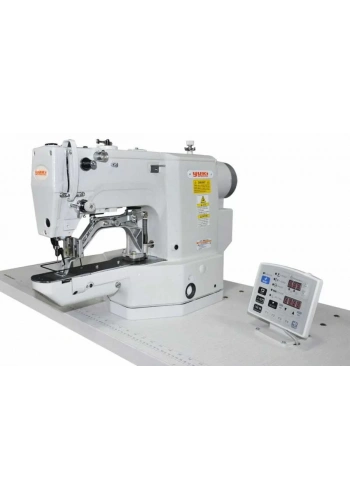 Yuki YK-430D-02L Elektronik Programlı B. Mekik Kilit Dikiş Punteriz Makinası (Kalın Materyaller İçin)