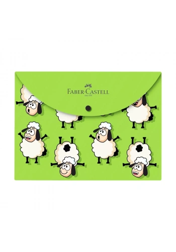 FABER-CASTELL ÇITÇITLI DESENLİ EVRAK DOSYASI A4 (000006)