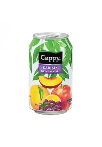 Cappy Karışık Meyve Nektarı Kutu Meyve Suyu 330ml (12 li Koli)