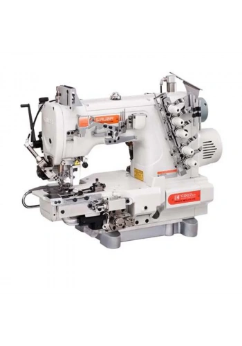 Siruba C007KD Direct Drive Elektronik Burunlu Çekicili Soldan Bıçak Regulalı Reçme Makinası