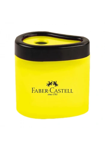 FABER-CASTELL HAZNELİ DAMLA ŞEKİLLİ KALEMTRAŞ (440000)