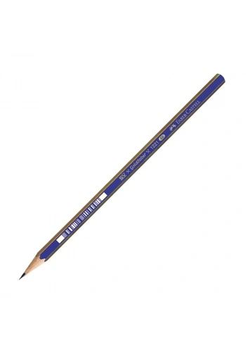 FABER-CASTELL 1221 GOLD DERECELİ KURŞUN KALEM 4B (112504)