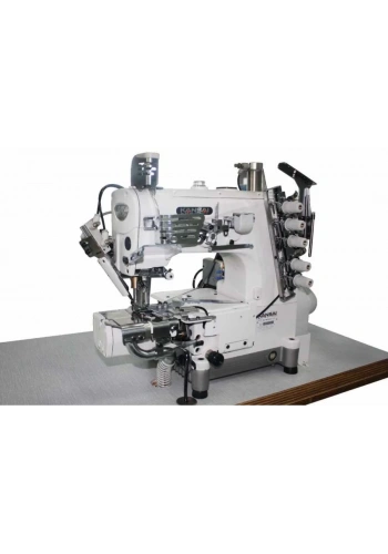 Kansai NR-9803-GALK-UTA Sol Bıçaklı Havalı İplik Kesme Burunlu Reçme + Servo Motor