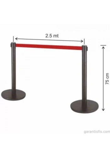 Garanti Metal 7570 Boyalı Tekli Bariyer