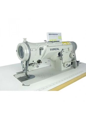 Typical GT-655D-02 Atlar zig zag kilit dikiş elektronik iplik kesicili (ince ve orta materyaller için)