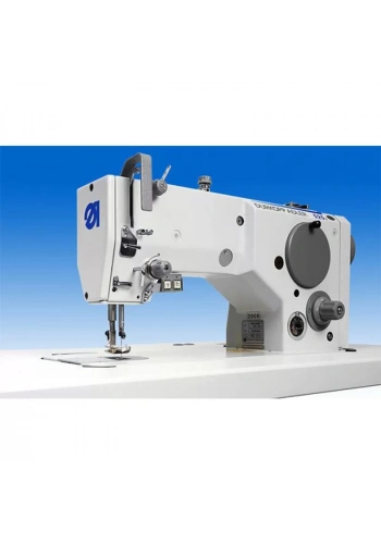 Dürkopp Adler Geliştirilmiş, Sağlam ve Çok Yönlü, Büyük Çağanozlu, Mekanik, 10 mm Süs Dikiş Zigzag Makinası