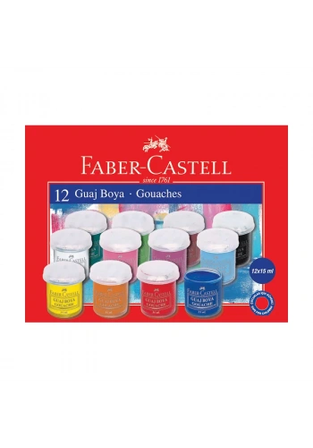 FABER-CASTELL GUAJ BOYA 12 RENK (160401)