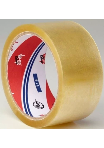 Vege Fil Şeffaf Koli Bandı (96 lı Koli - 45x40 mt)