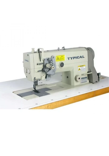 Typical GC-6875H Çift İğne Büyük Mekik İptalli Kilit Dikiş Orta ve Kalın Mat.için