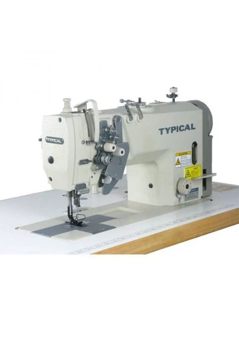 Typical GC-9450H Çift iğne küçük ve büyük mekik iptalli mikro yağlamalı orta ve kalın mat. için