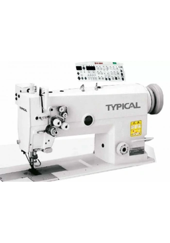 Typical GC-6872-5-HD3 Çift İğne Büyük Mekik İptalsiz İplik Kes. Kilit Dikiş (Kalın Mat.İçin)