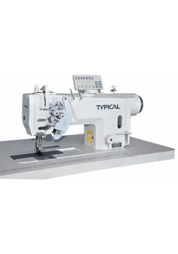 Typical GC9751HD3-J Çift İğne Büyük Mekik İptalli İplik Kesicili Kilit Dikiş Mik.Yağ D.Drive (Kalın Mat.)