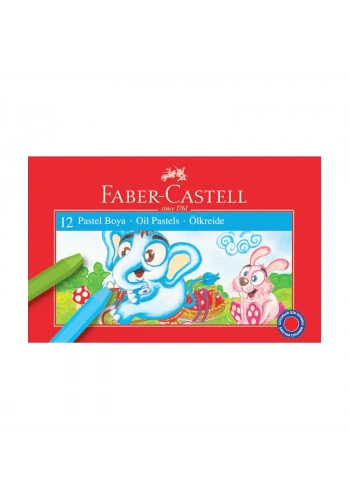 FABER-CASTELL REDLİNE PASTEL BOYA 12 RENK KARTON KUTU (125312)