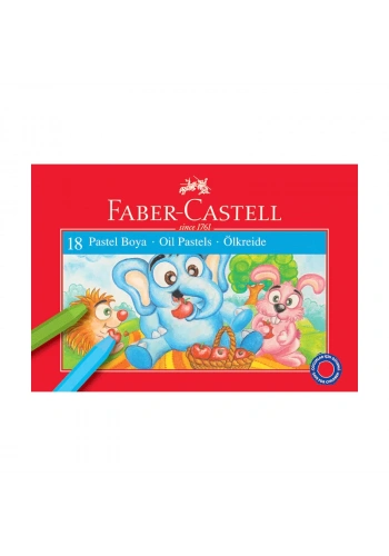FABER-CASTELL REDLİNE PASTEL BOYA 18 RENK KARTON KUTU (125318)