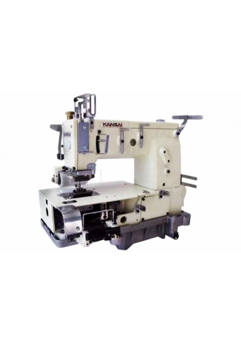 Kansai DFB-1406-PMD 6 İğne Lastik Zincir Dikiş (6.4mm) Kavramalı Motor