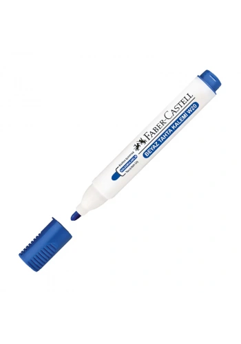 FABER-CASTELL W20 BEYAZ TAHTA KALEMİ MAVİ (254051)