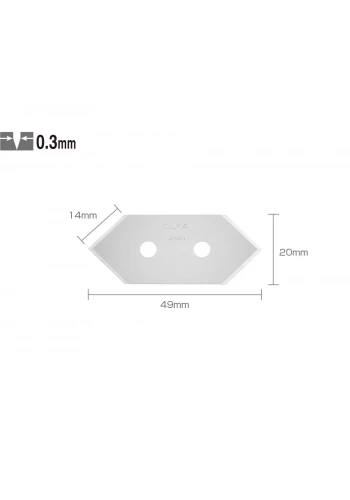 OLFA MCB-1 MAKET BIÇAĞI YEDEĞİ