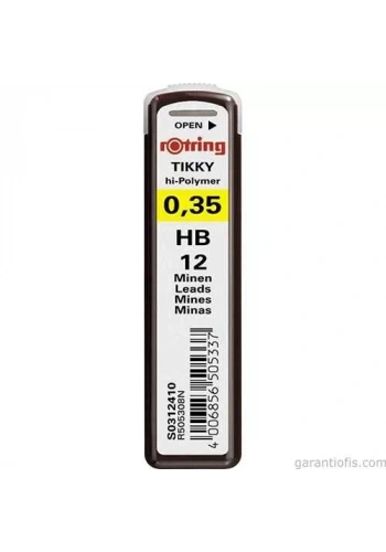 Rotring Tikky Yüksek Kaliteli Kurşun Kalem Ucu 0.3 mm (HB)