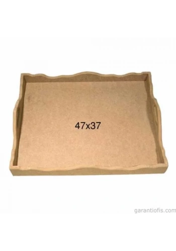 Hobi-Art T 715 Ahşap Dekoratif Tepsi Obje