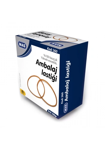 Mas 360 Ambalaj Lastiği %100 Kauçuk (200 Gr)