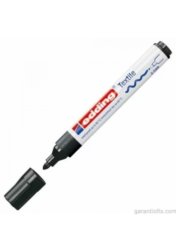 Edding 4500 Siyah Kumaş Boyama Kalemi (Tişört/Tekstil Marker)