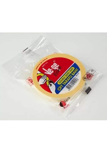 VeGe Çift Taraflı Bant (12mm x 25m)