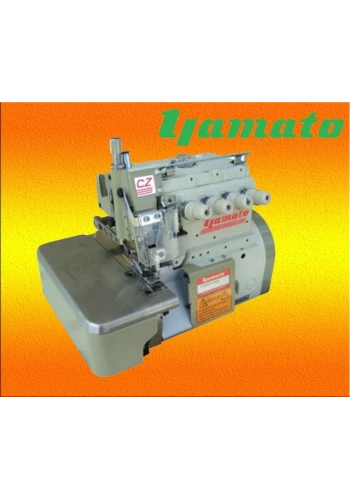 Yamato 3 İplik Overlok (iplik kesme, ayak kaldırma, kırpık emme, servo motor)