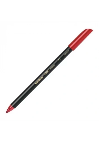 Edding 1200-72 Metalik Kırmızı Grafik ve Davetiye Kalemi (5 li Paket)
