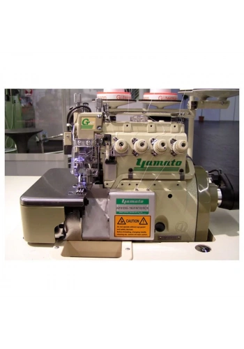 Yamato AZF7125SD-Y5DF-8E / K2 / FL / BC4FS / SC18 / SM 4 İplik Alt ve Üst Transportlu Overlok (İplik Kesme,Ayak Kaldırma,Kırpık Emme,Servo Motor)