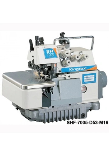 Kingtex SHF-7005-D53-M16 5 İplik Overlok (Üstten Transportlu)