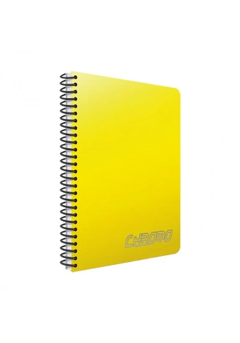 GIPTA CHROMO SPİRALLİ DEFTER A5 KARELİ 80 YAPRAK (1348)