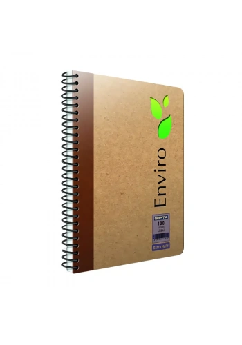 GIPTA ENVİRO SPİRALLİ DEFTER A4 ÇİZGİLİ 100 YAPRAK (1791)