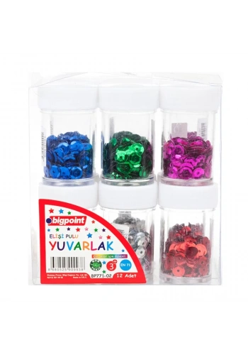 Bigpoint Elişi Pulu Yuvarlak (12 li Tüp)