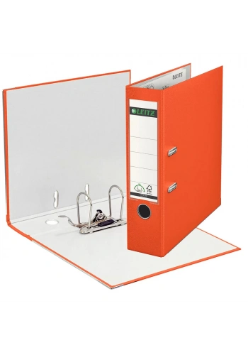 Leitz 1010 Turuncu Geniş Plastik Klasör