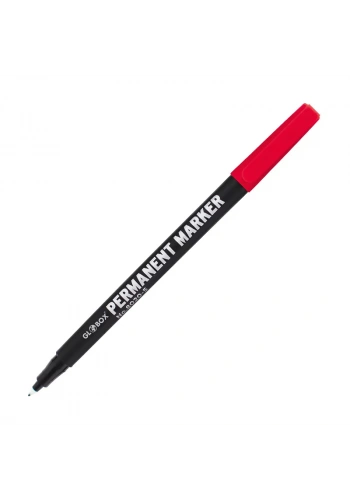 GLOBOX 1002 ASETAT-CD KALEMİ S KIRMIZI