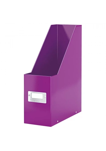Leitz 6047 Magazinlik Kutu Klasör WOW Metalik Mor