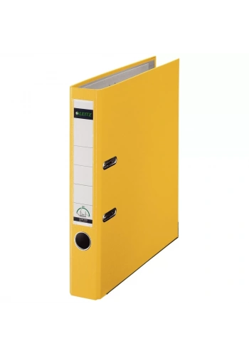 Leitz 1015 Sarı Dar Plastik Klasör