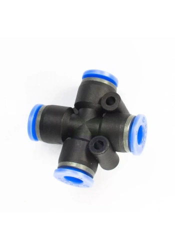 Kingstar 4lü 6 mm Geçmeli Bağlantı