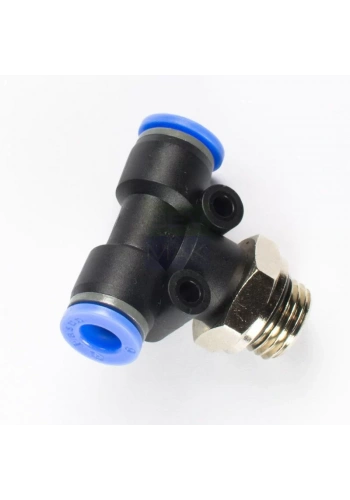 Kingstar 6 mm Kalın Diş Vidalı T Bağlantı