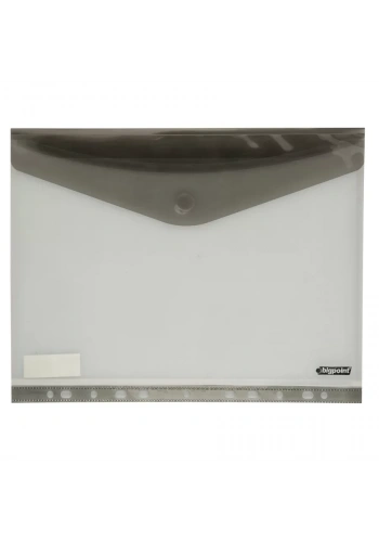 Bigpoint BP250 Yan Cırtlı Dosya Siyah (12 li Paket)