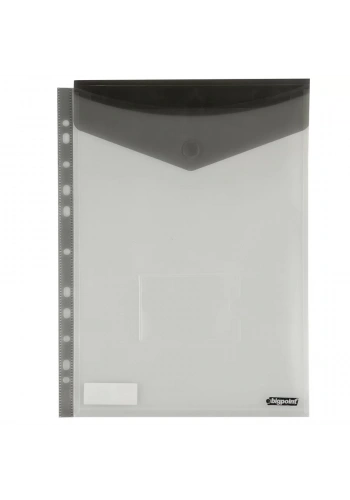 Bigpoint BP251 Dik Cırtlı Dosya Siyah (12 li Paket)