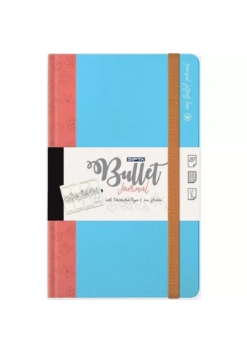 GIPTA BULLET SERT KAPAK DEFTER 17x24 NOKTALI 168 YAPRAK (5531)