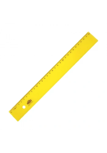 HATAS 0120 EKONOMİK CETVEL 30cm ŞEFFAF-NEON RENK