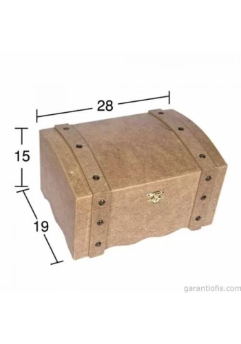 Hobi-Art SA 410 Boyanabilir Ahşap Sandık