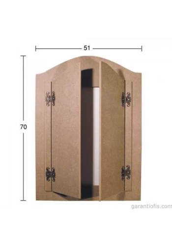 Hobi-Art AY 125 Boyanabilir Ahşap Ayna Çerçevesi