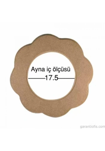 Hobi-Art AY 127 Boyanabilir Ahşap Ayna Çerçeve