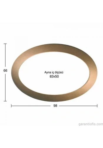 Hobi-Art AY 135 Boyanabilir Ahşap Ayna Çerçevesi